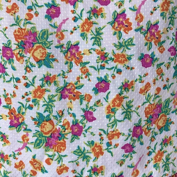 Cynthia Rowley 2 piece set tank top and maxi skirt size small floral print - Picture 14 of 16